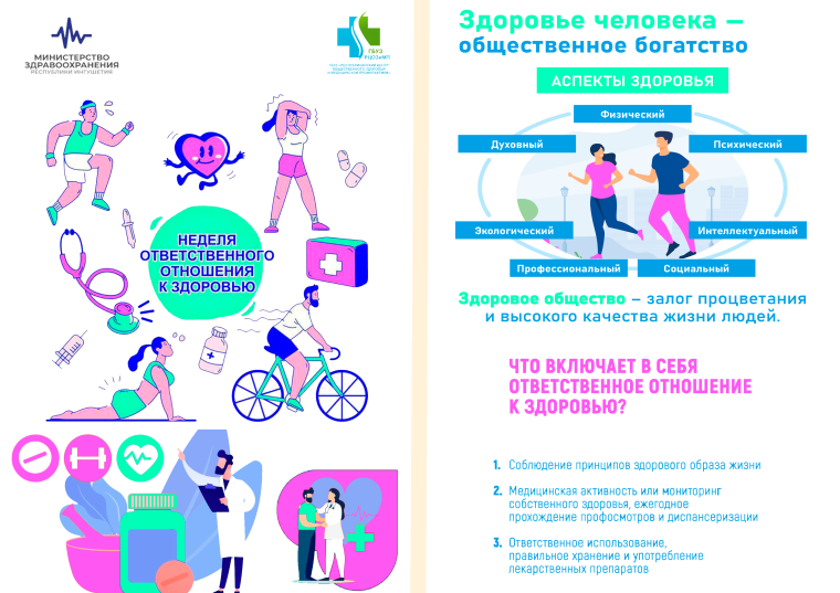 С 11 по 17 декабря 2024 года Министерство здравоохранения Российской Федерации объявило Неделей ответственного отношения к здоровью..
